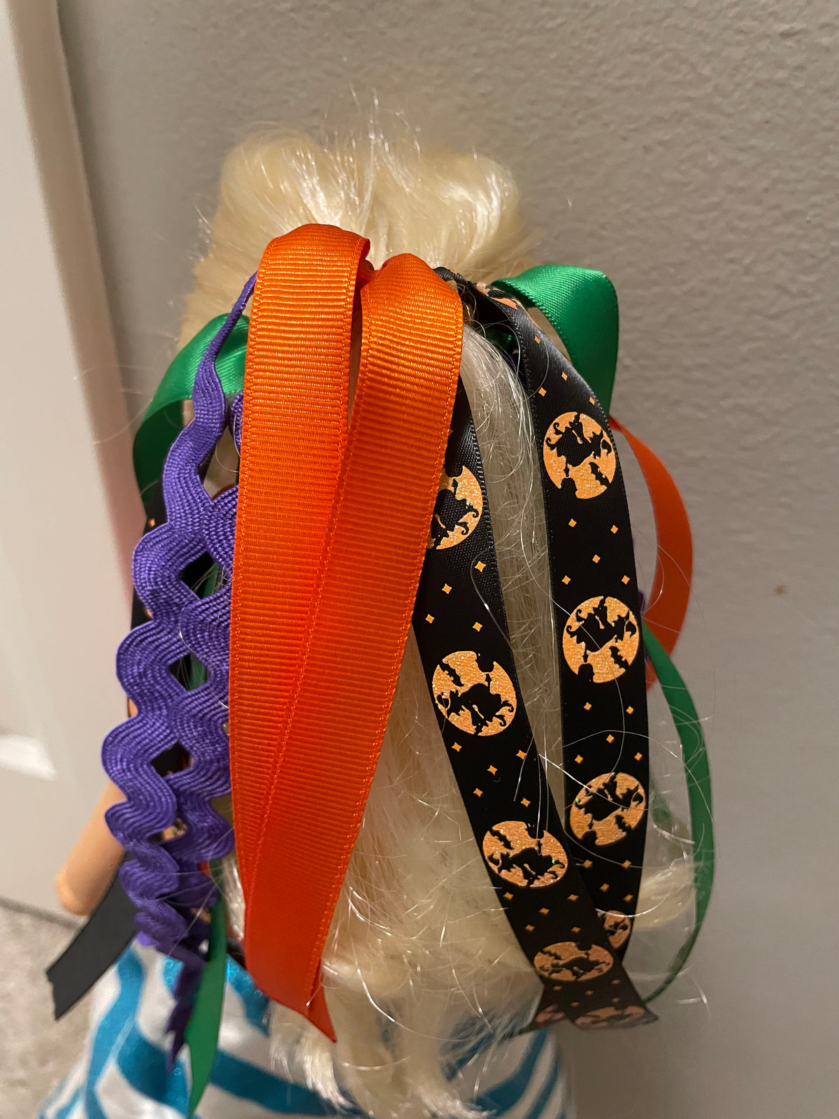 Witches Fun Ribbon Hair Tie