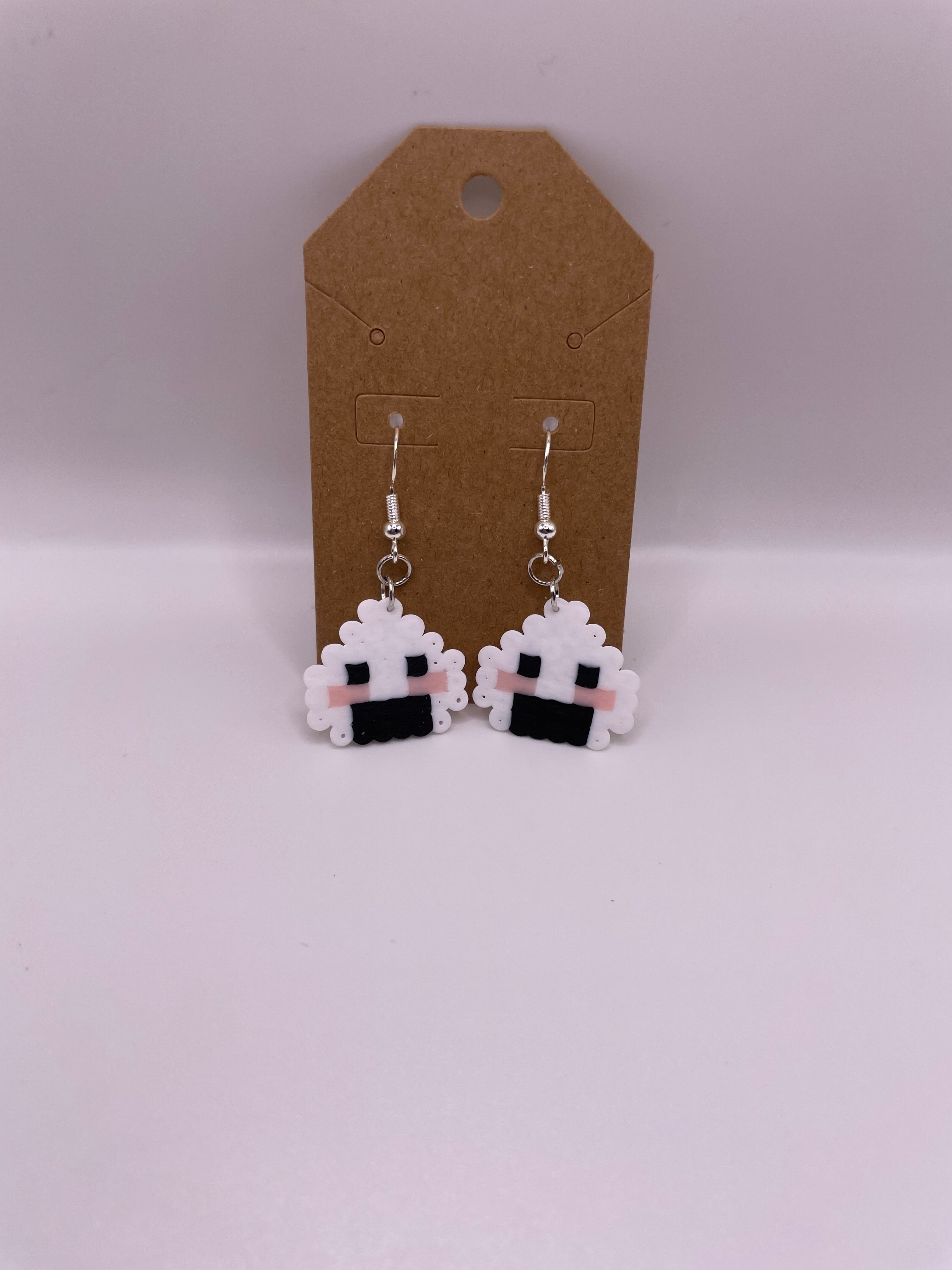 Rice Ball Earrings