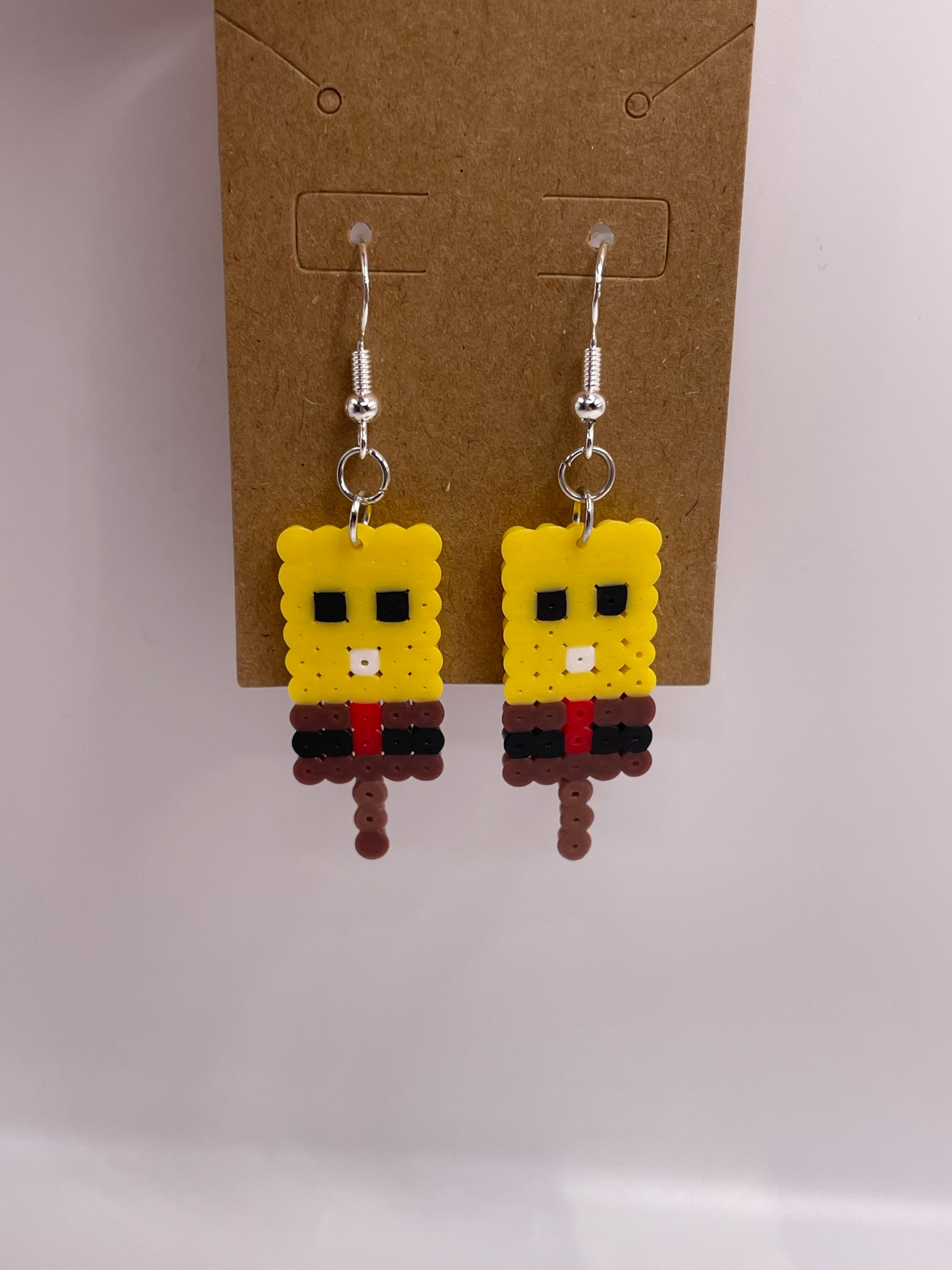 SpongeBob Ice Cream Pop Earrings