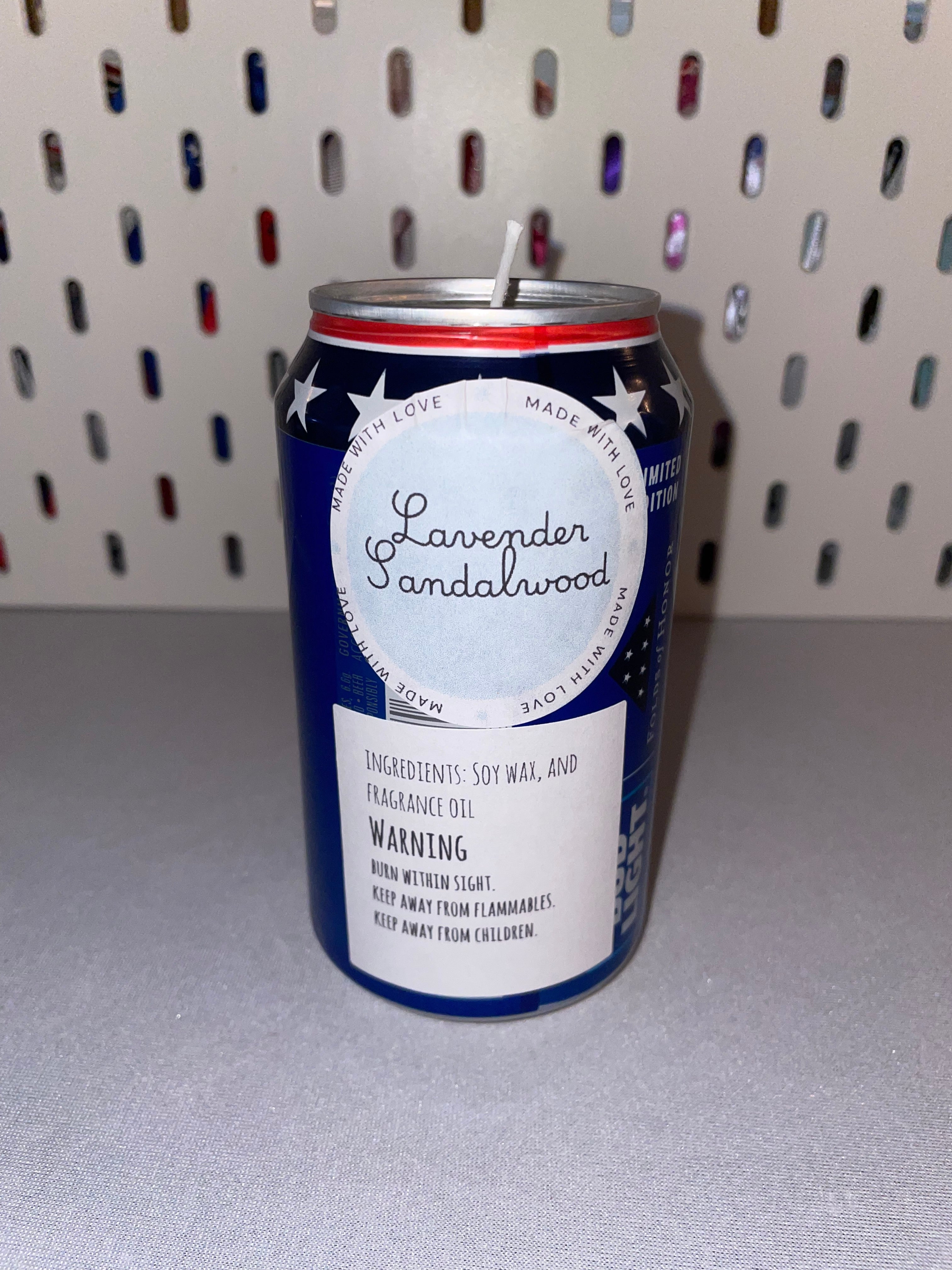 Beer Can Candle