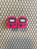 Pink Gameboy Earrings