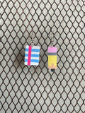 Paper & Pencil Earrings