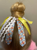 Pooh Bear Ribbon Hair Tie