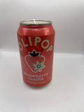 Olipop Can Candle Strawberry and Cream