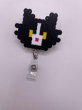 Black Cat Badge Reel