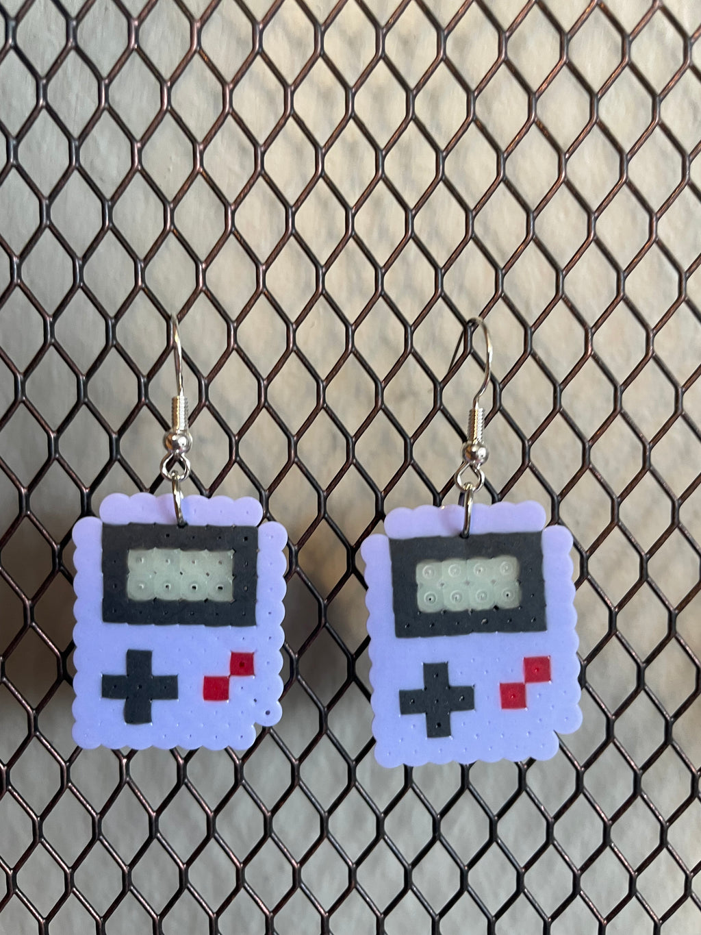 Purple Gameboy Earrings