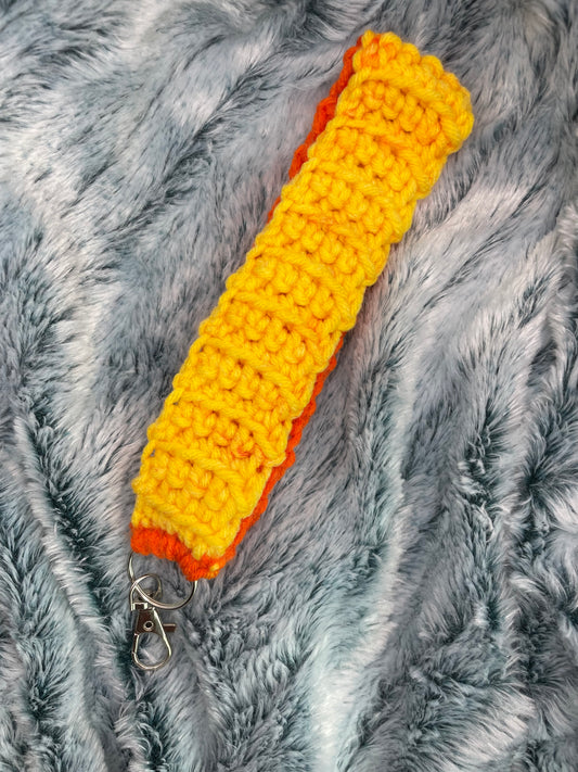 Orange and Yellow Keychain