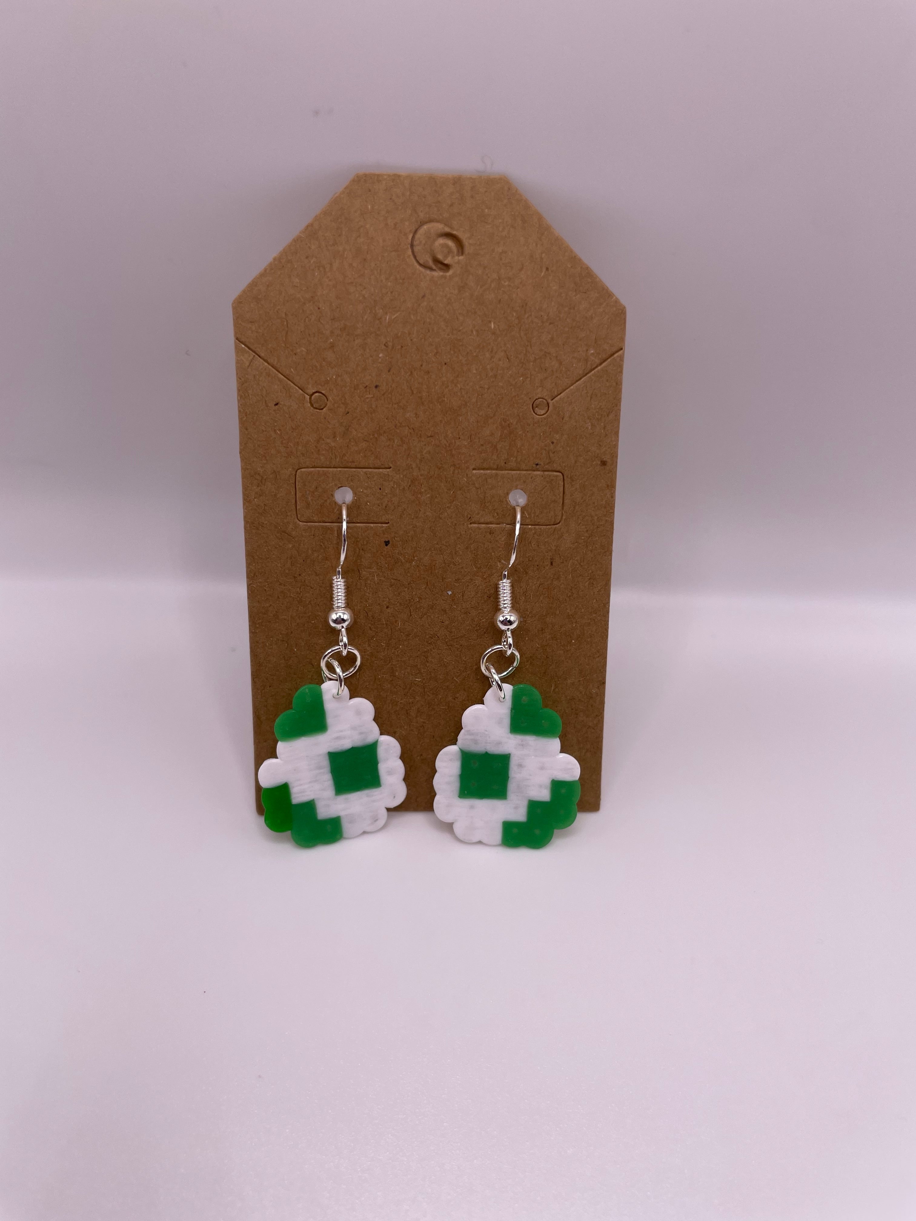 Yoshi Egg Earrings