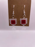 Glass of Wine Earrings