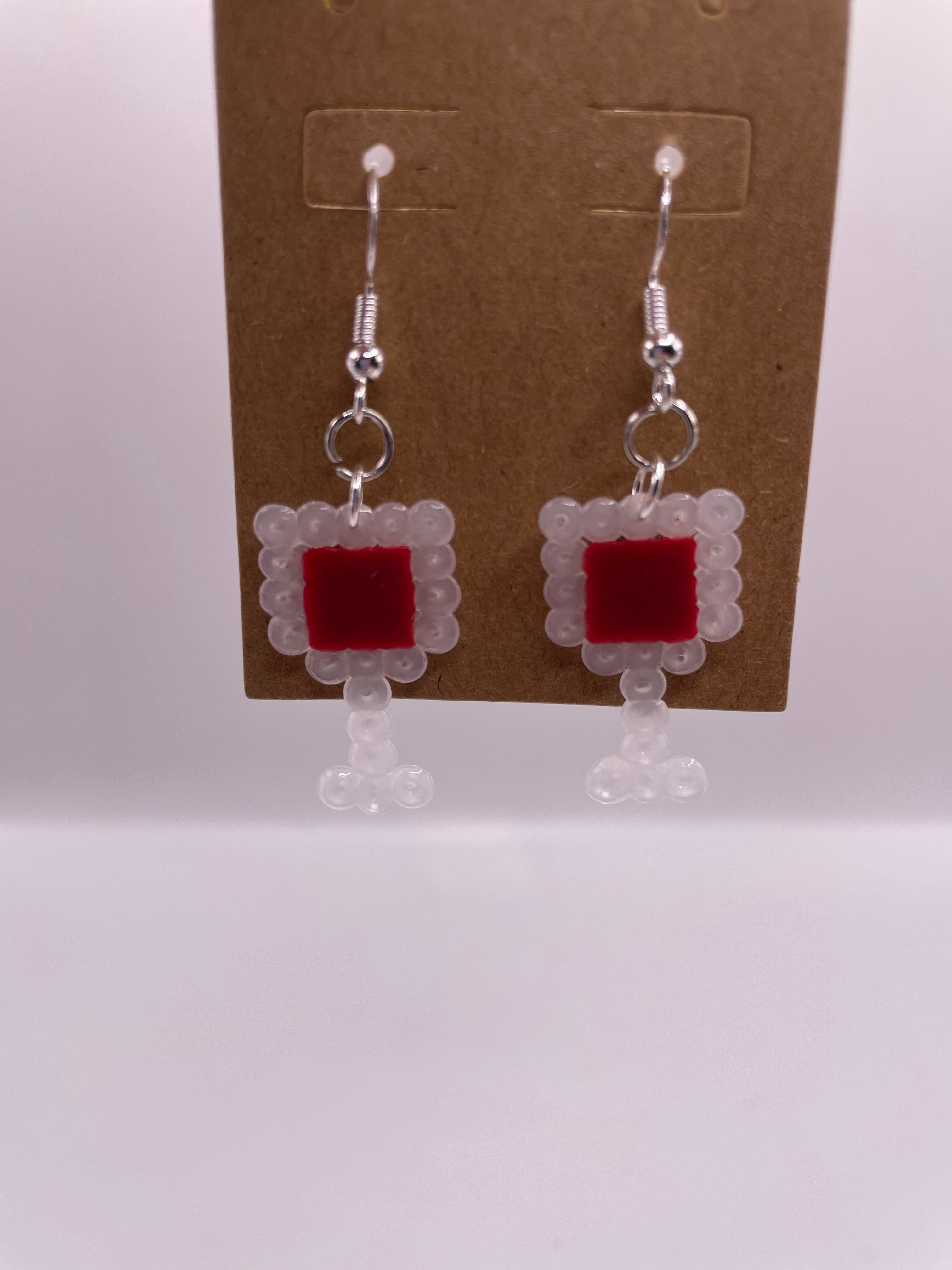 Glass of Wine Earrings