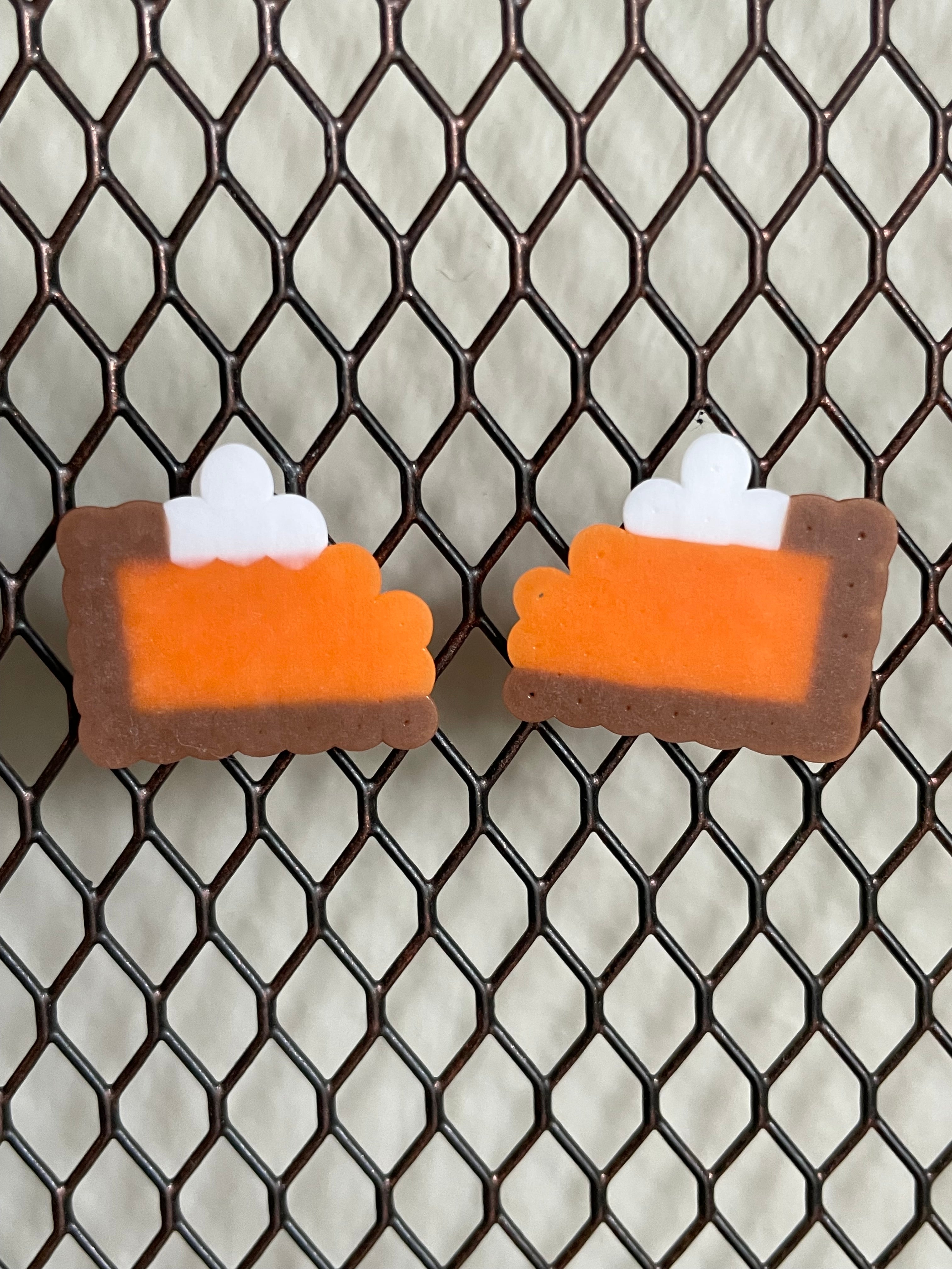 Pumpkin Pie Earrings