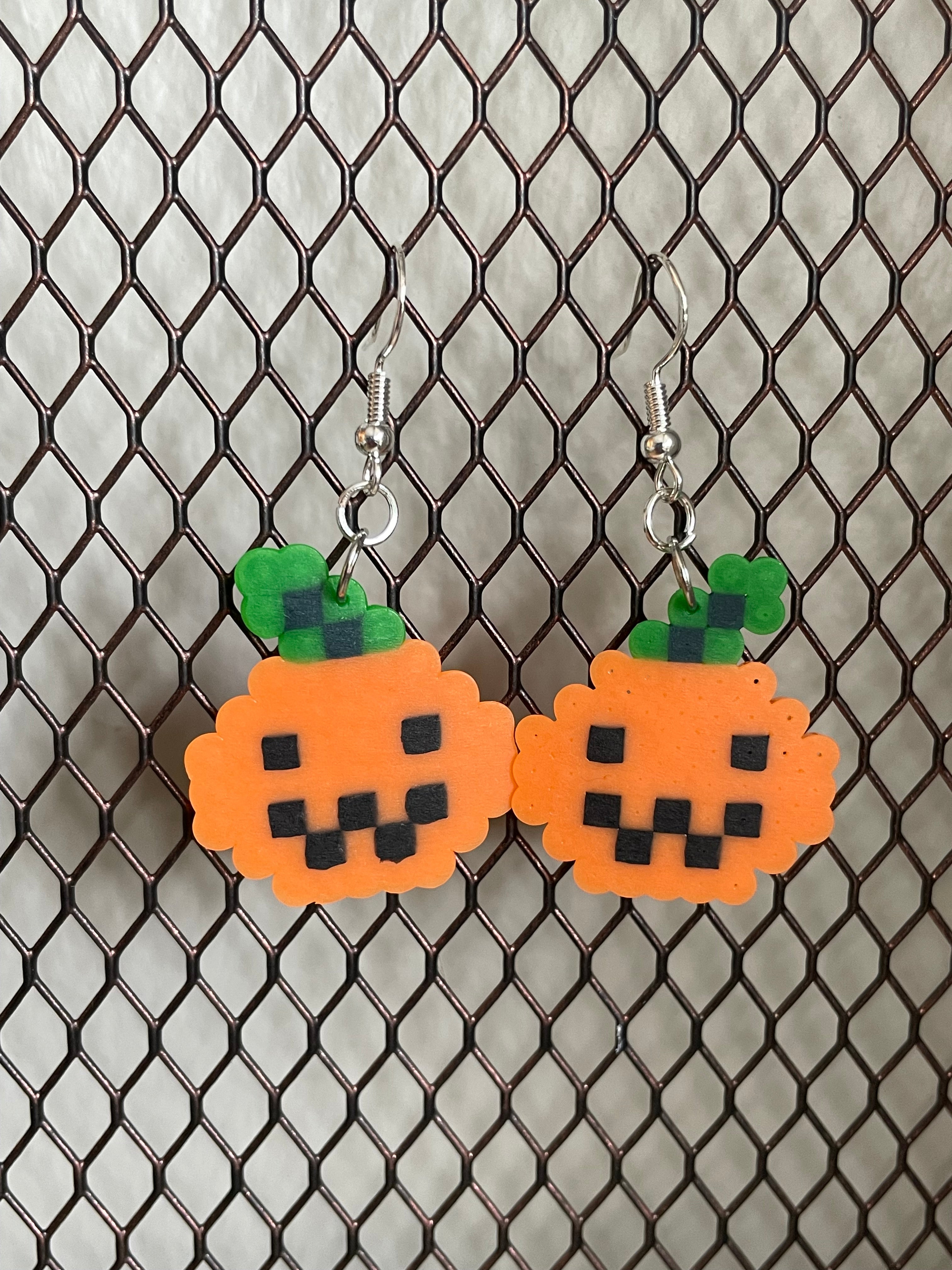 Jack-O-Lantern Earrings
