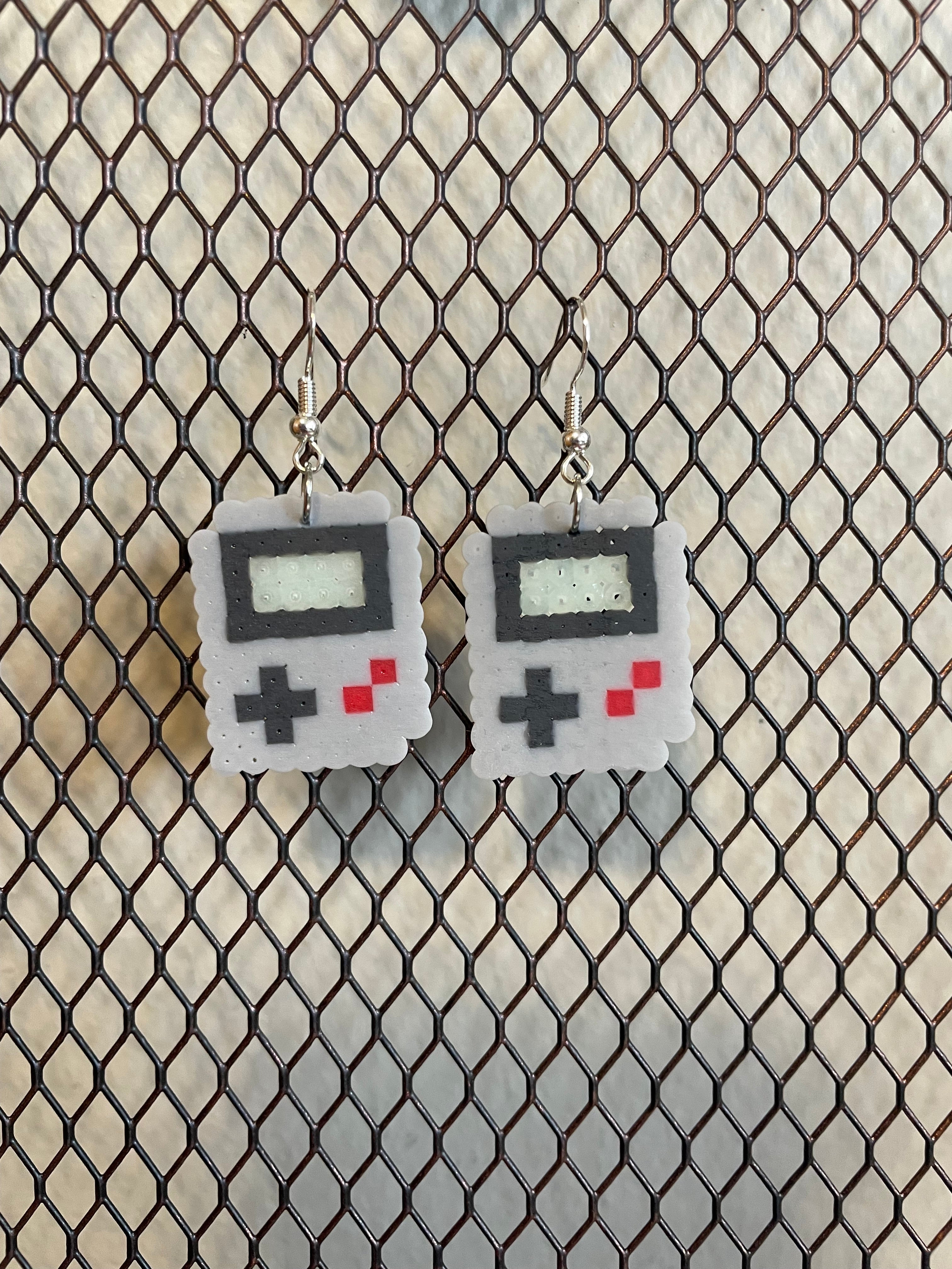 Gameboy Earrings