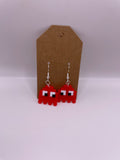 Red Ghost Earrings