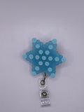 Blue Starfish Badge Reel