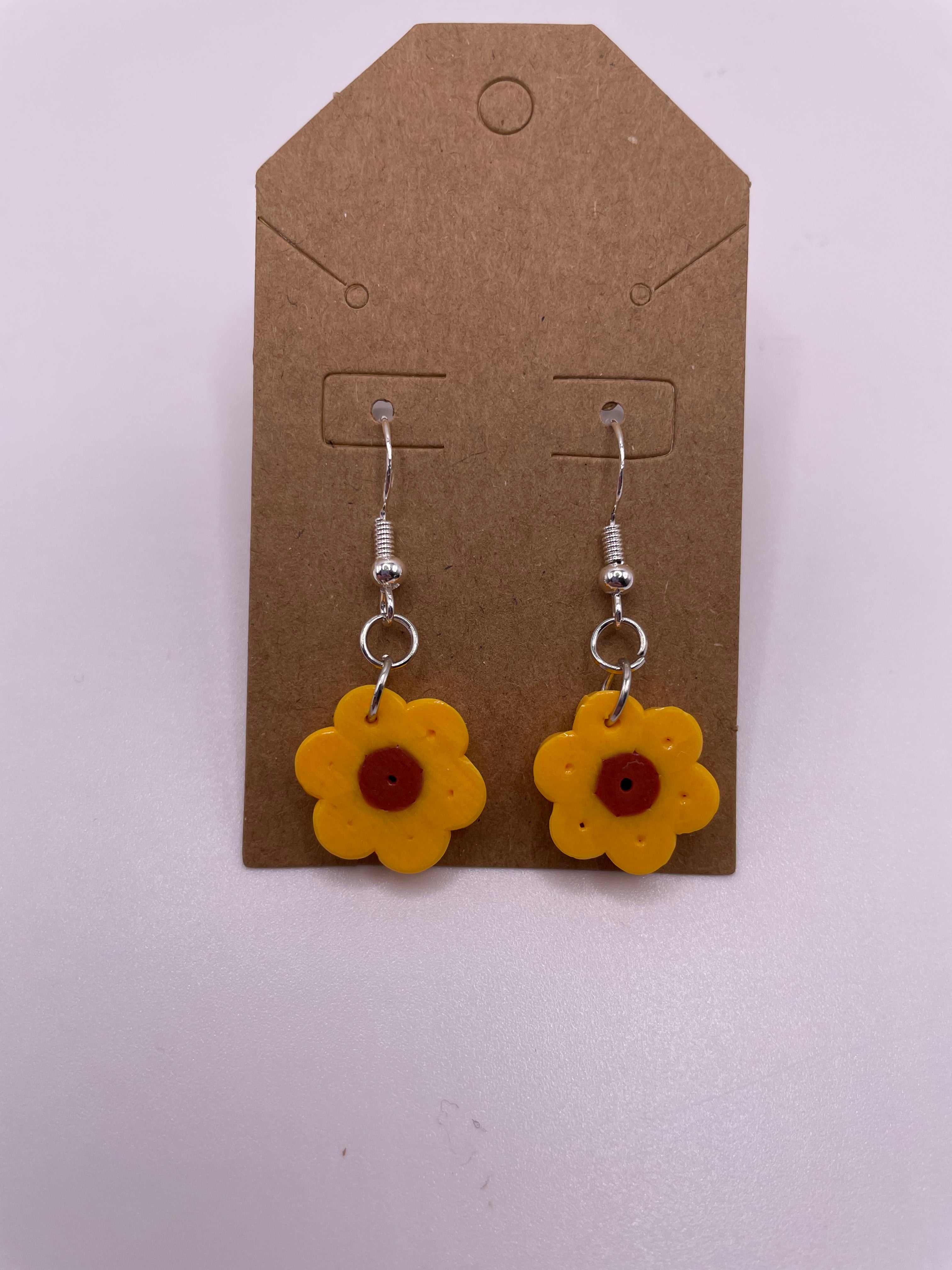 Sunflower Earrings