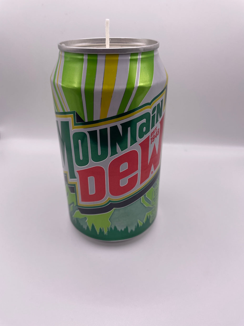 Mtn Dew Can Candle Fruit Slices