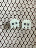 Tiny Ghost Earrings