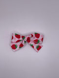 Strawberry Ribbon Hair Clip