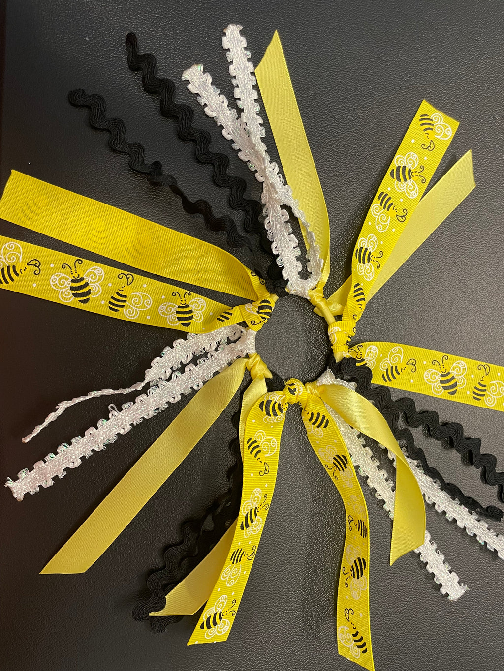 Bumblebee Ribbon Hair Tie