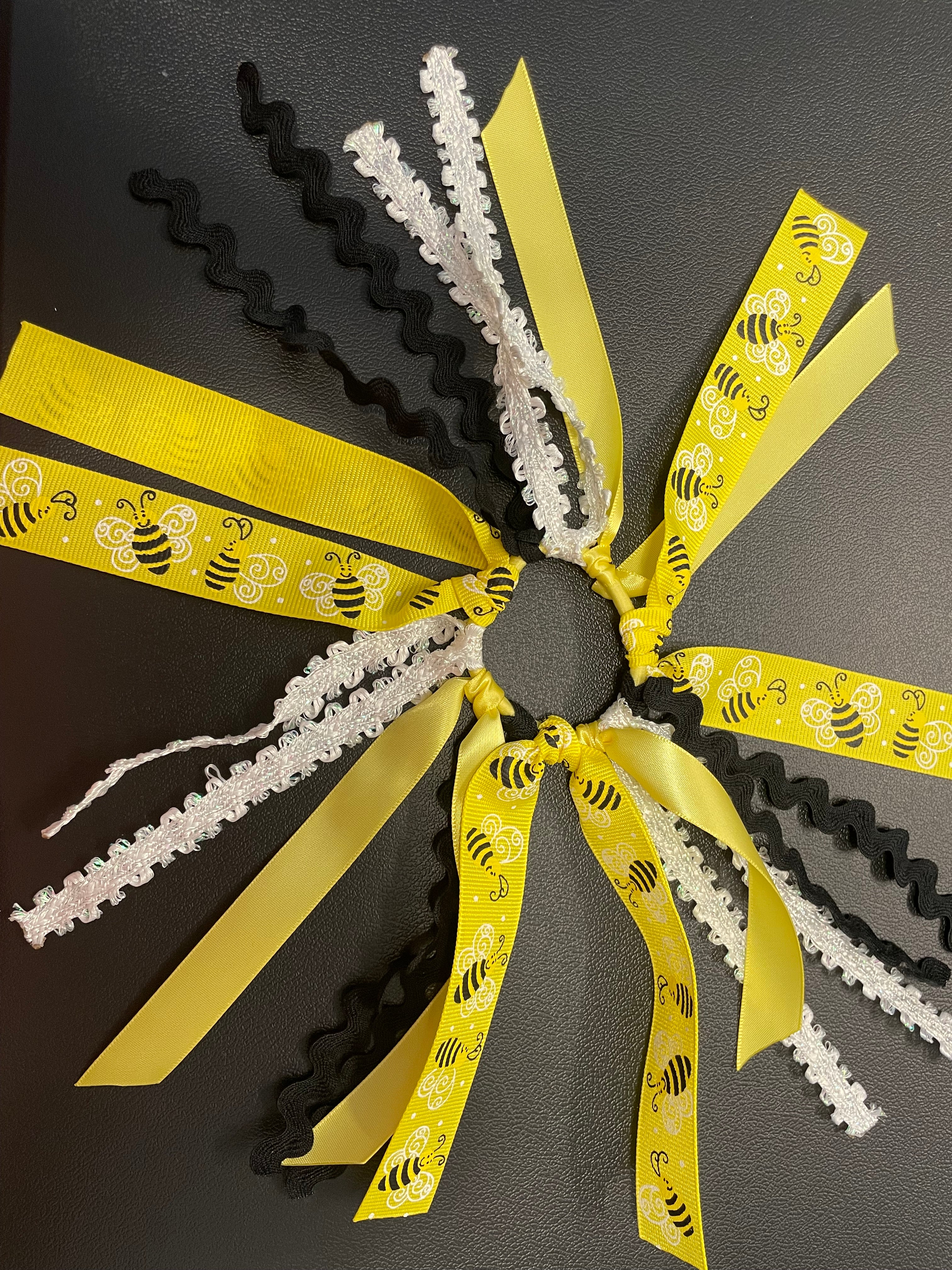 Bumblebee Ribbon Hair Tie
