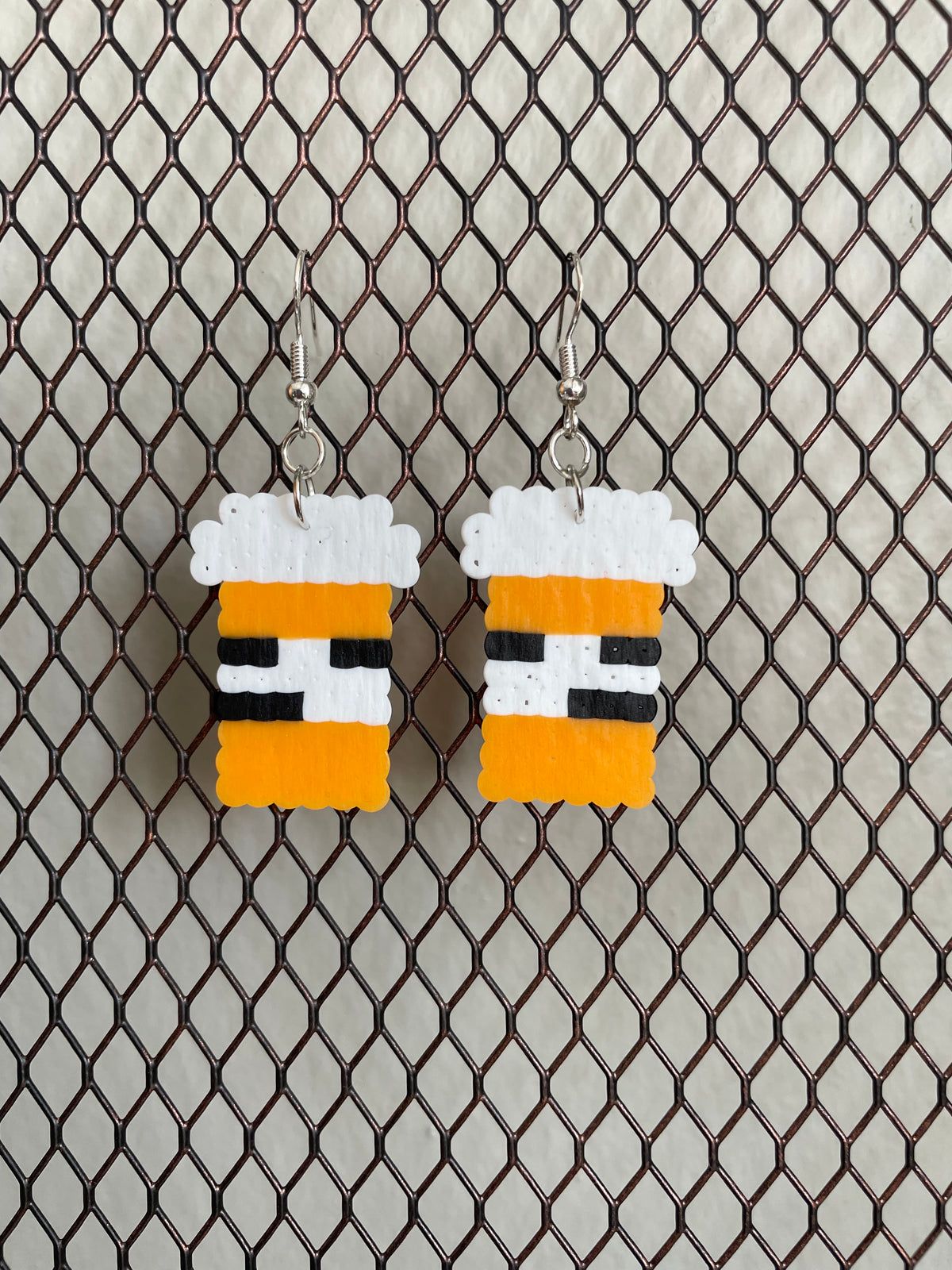 Med Bottle Earrings