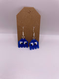 Blue Ghost Earrings
