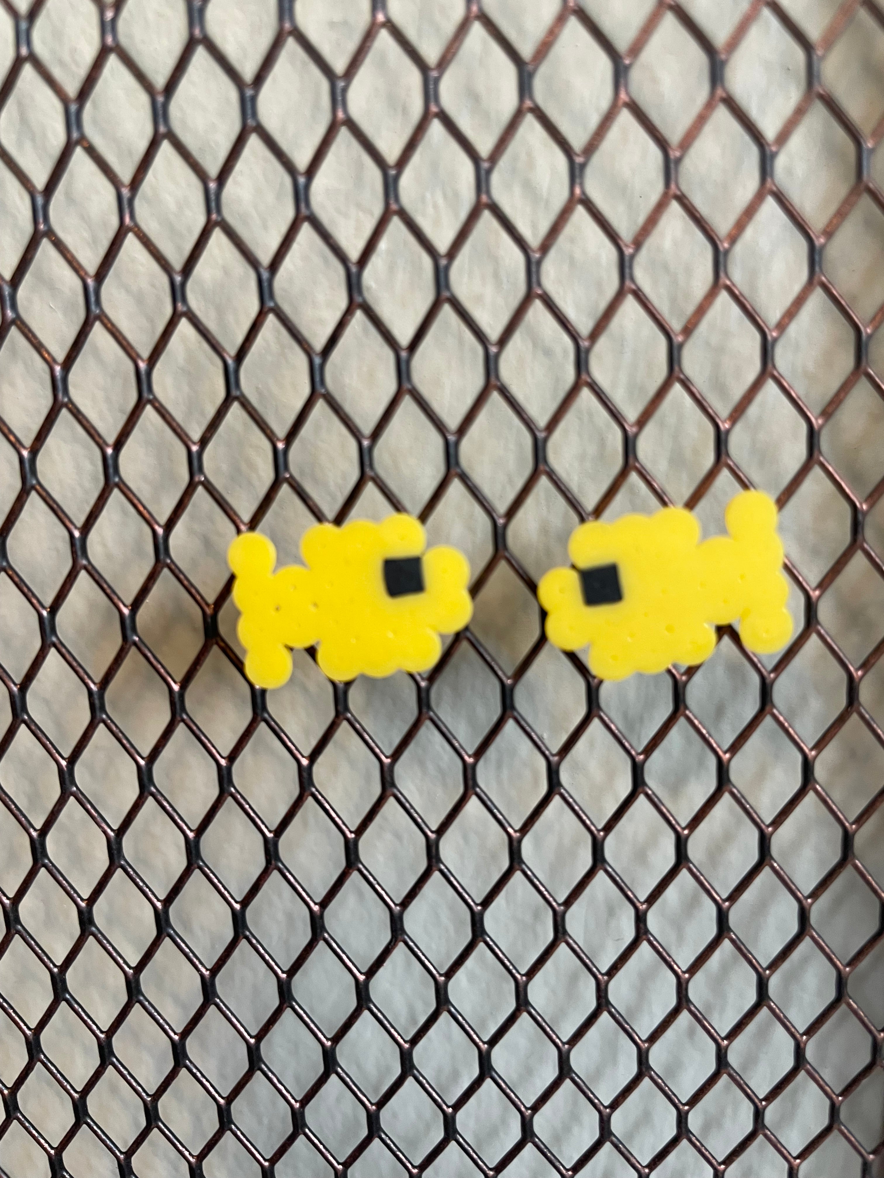 Gold Fish Earrings