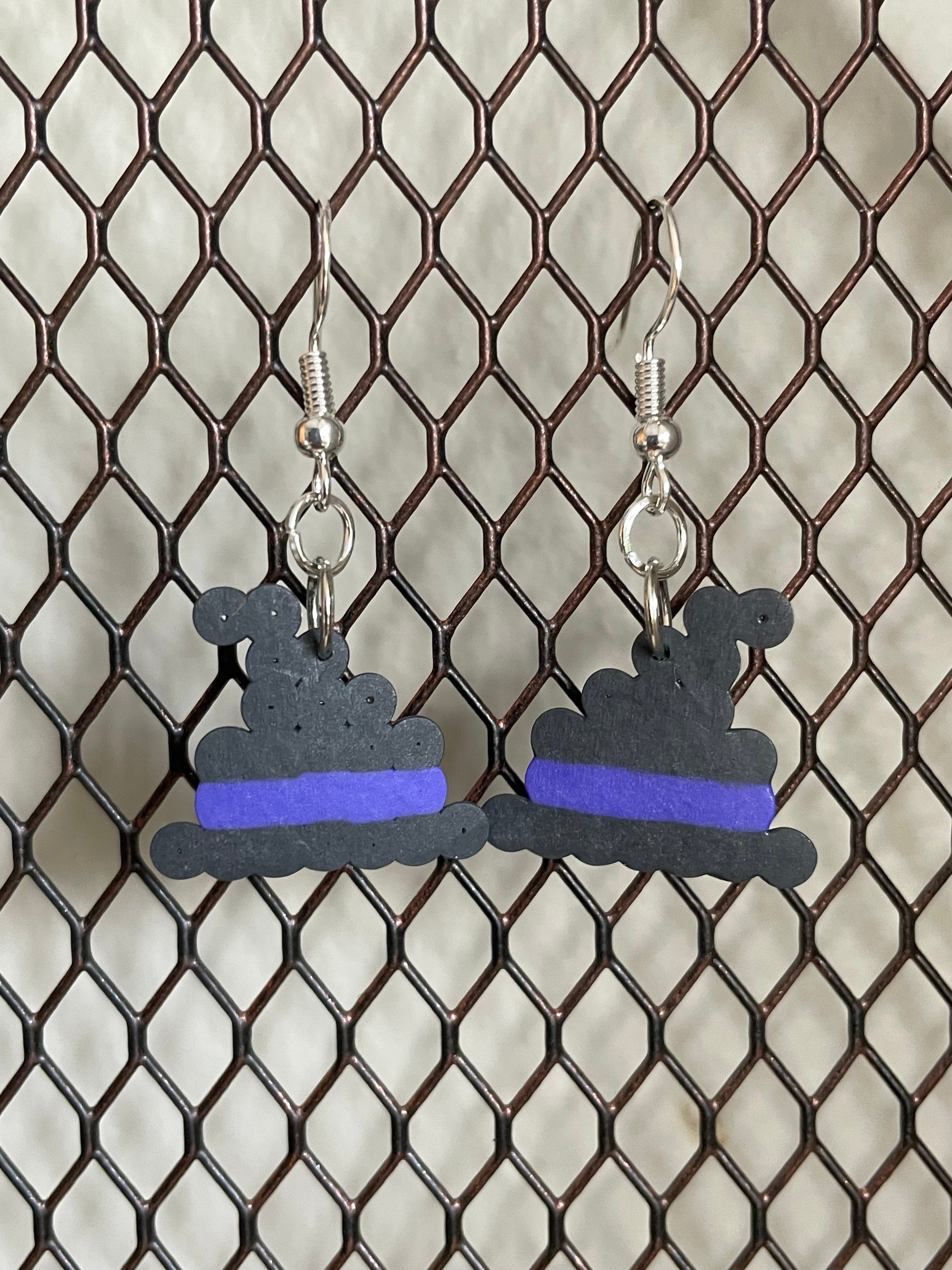 Witches Hat Earrings