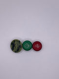 Watermelon Button Hair Clip