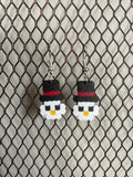 Snowman Earrings