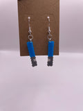 Blue Lightsaber Earring
