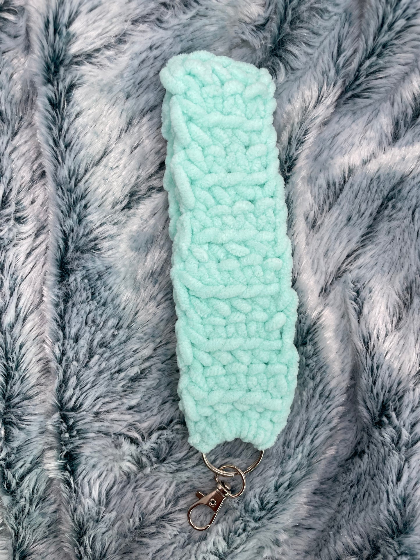 Light Blue Keychain