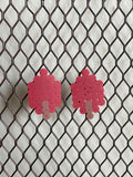 Red Leaves Earrings