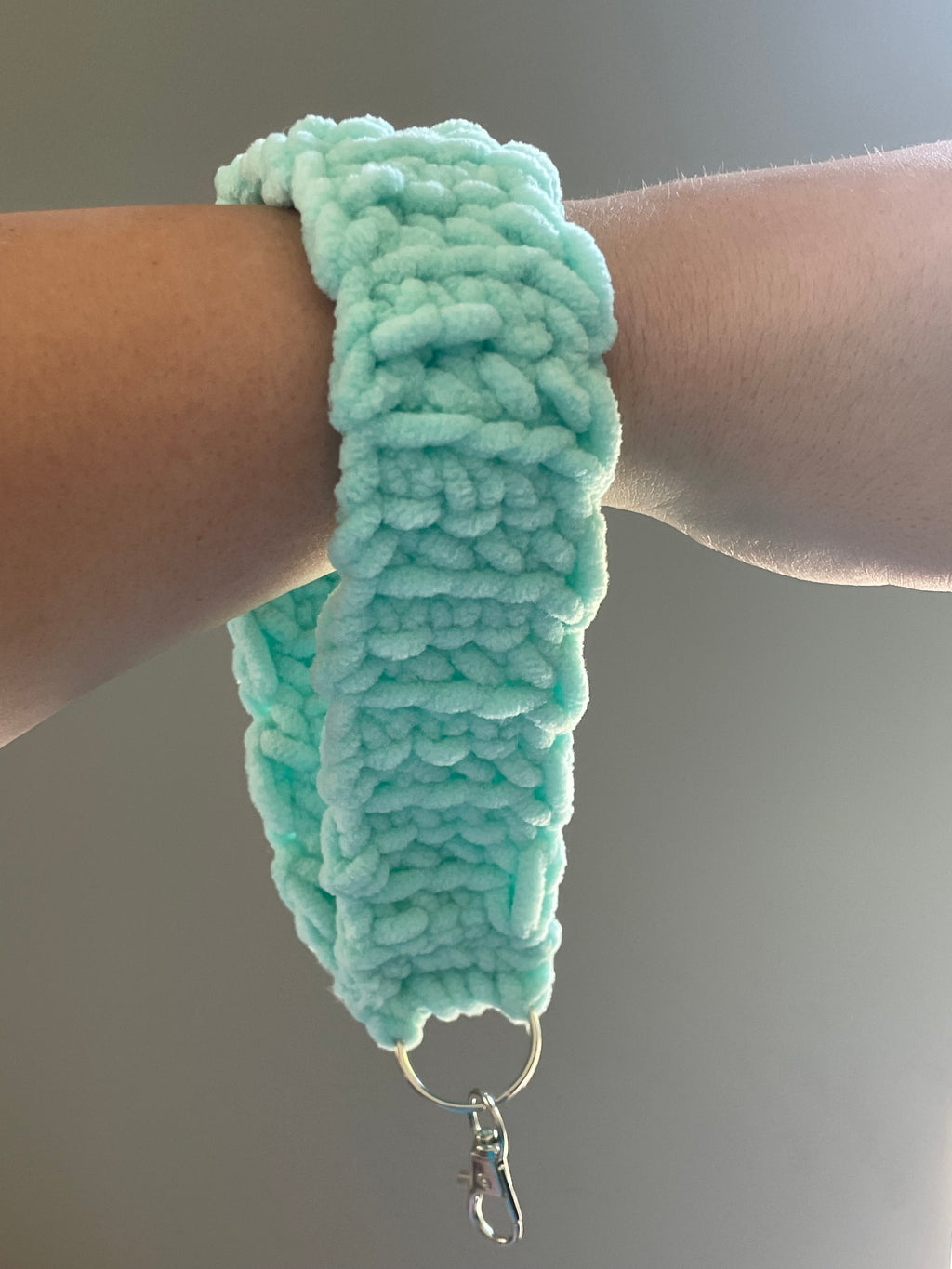 Light Blue Keychain