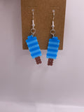 Blue Popsicle Earrings