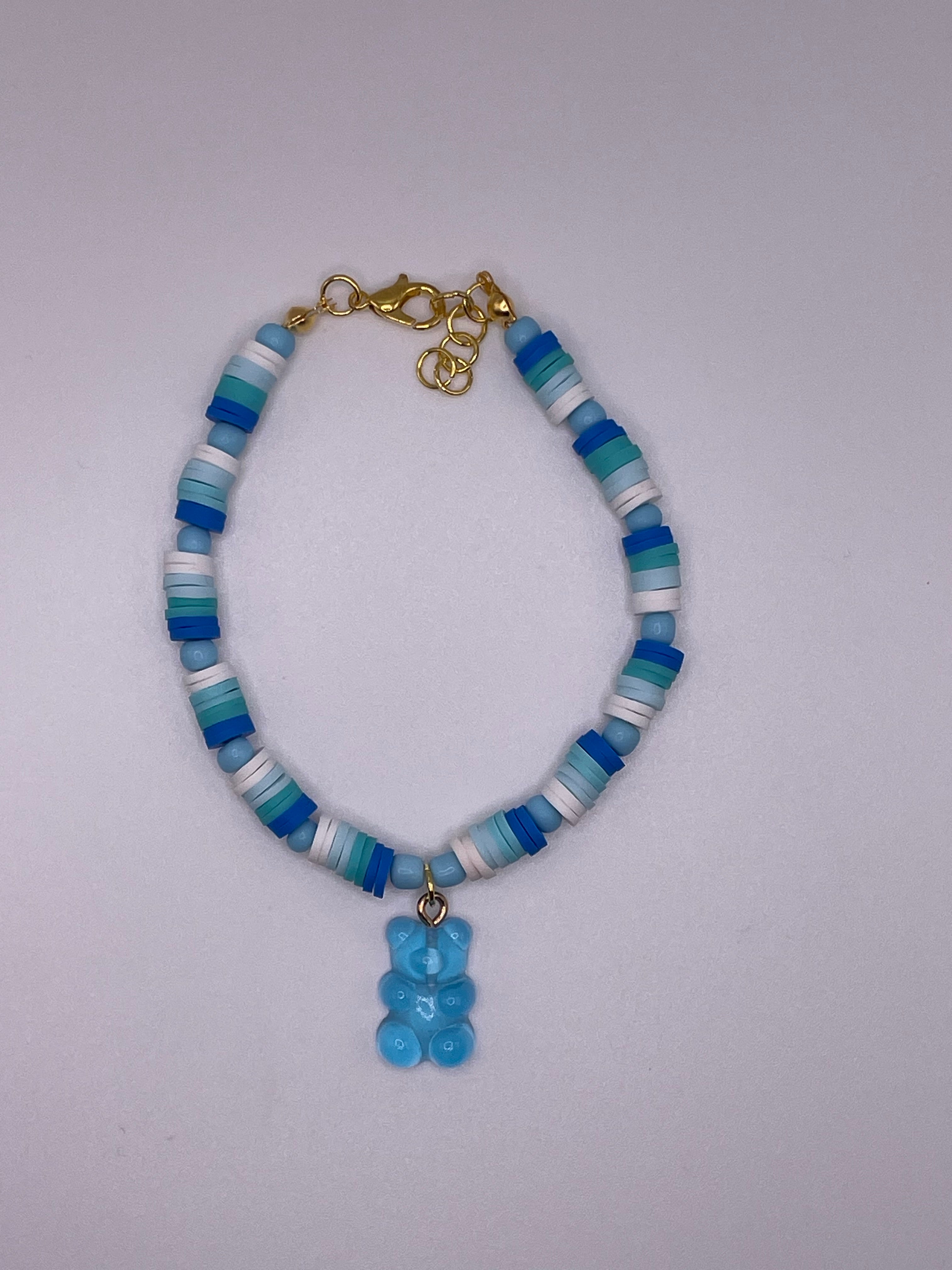 Blue Gummy Bear Bracelet