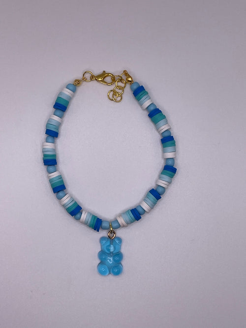 Blue Gummy Bear Bracelet