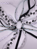 Paws and Dogs Ribbon Hair Ties