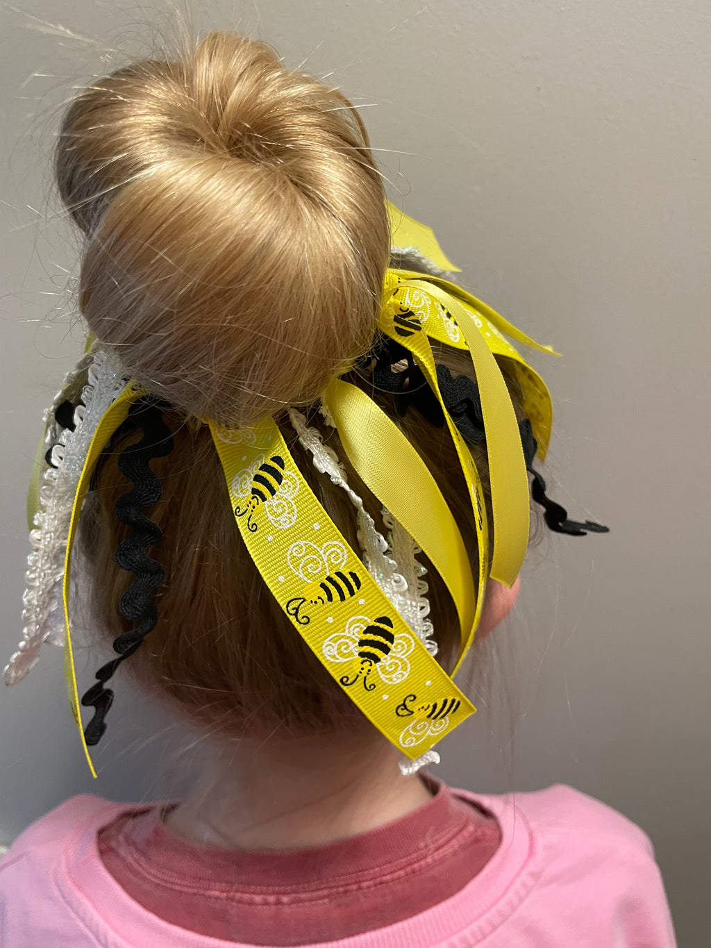 Bumblebee Ribbon Hair Tie