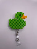 Green Duck Badge Reel