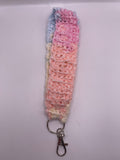 Pastel Crochet Keychain